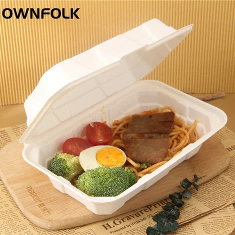 Environmentally friendly fast food box Environmentally friendly fast food box