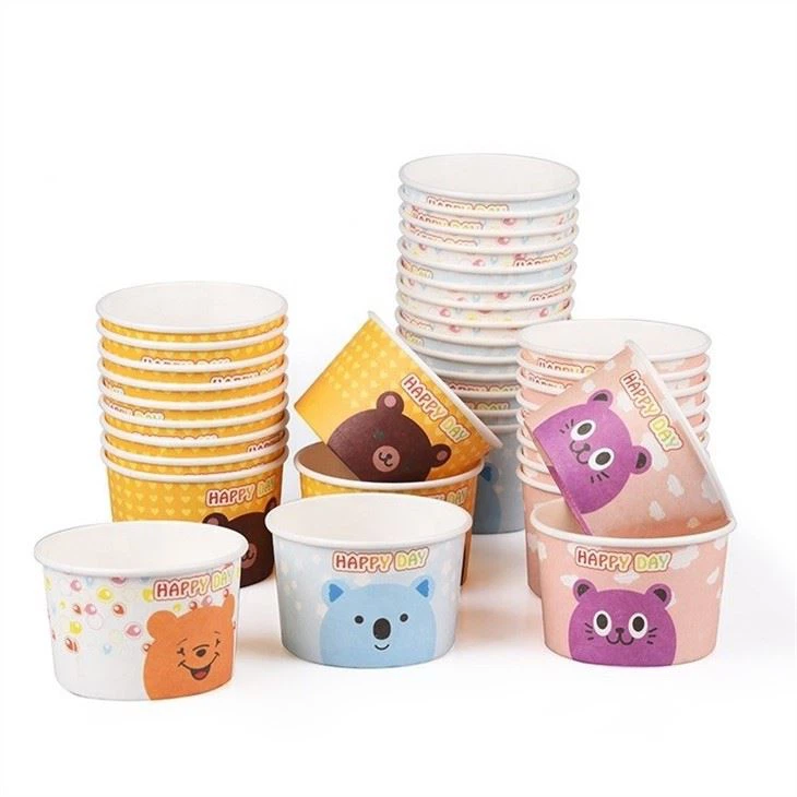 China Customized paper ice cream bowls Suppliers, Factory Wholesale