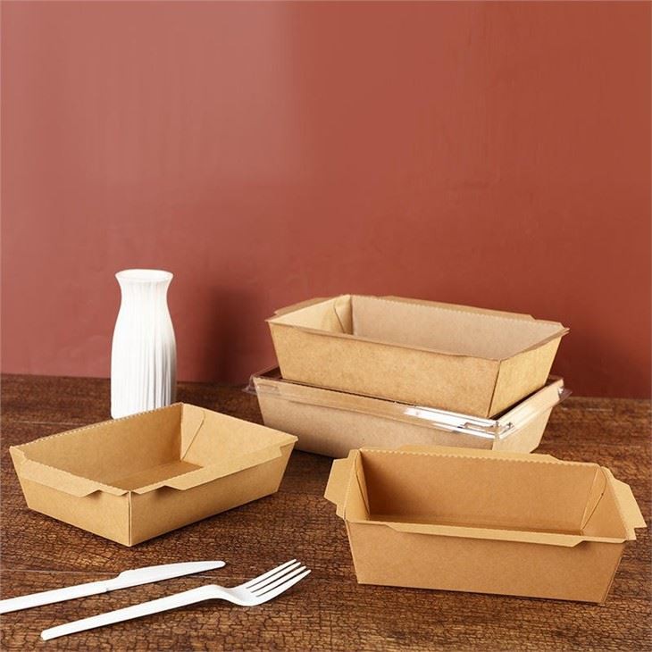kraft microwavable folded paper