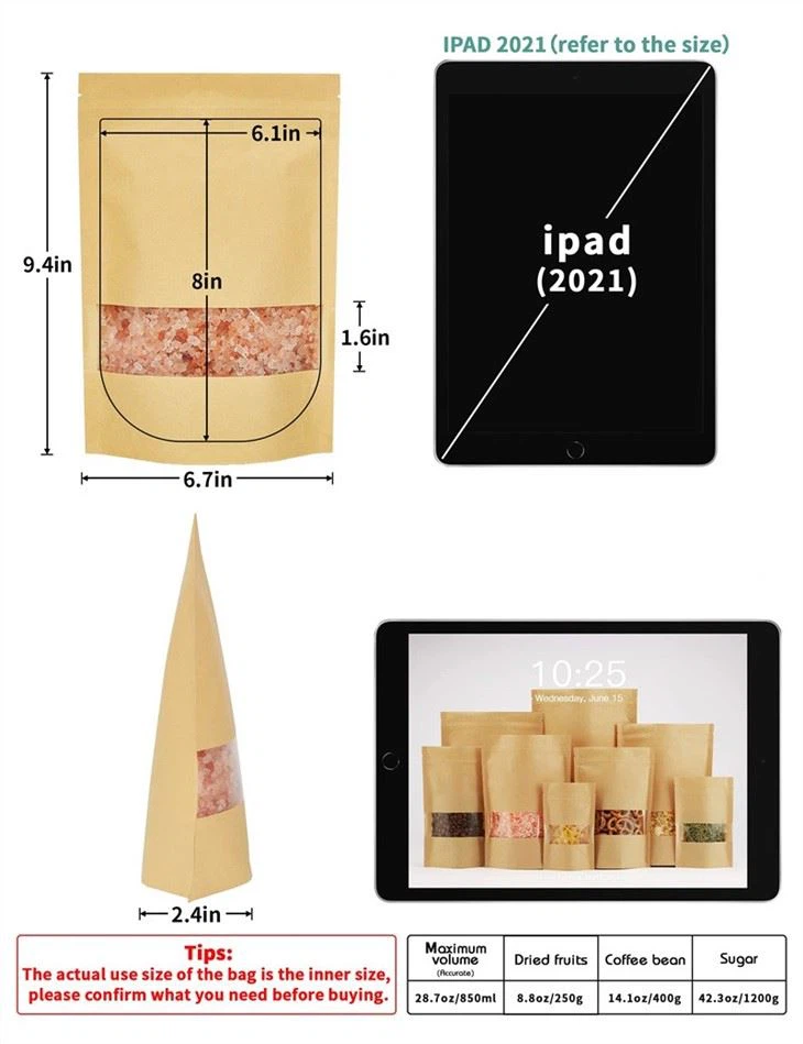 ziplock kraft