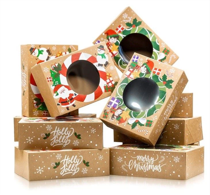 xmas paper storage boxes