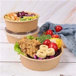 Kraft Bowls With Lids