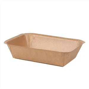 Kraft Paper Disposable Tray