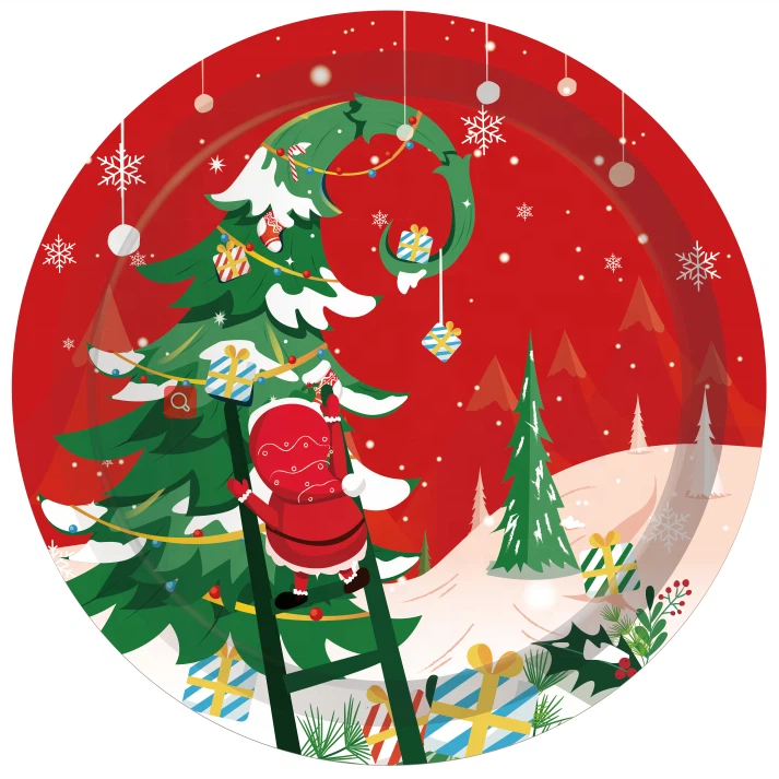 Childrens Christmas Dinner Plates