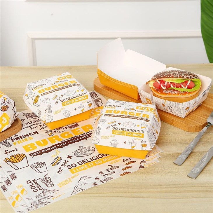 different types of fast food packaging