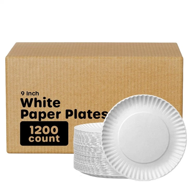 christmas dinner paper plates
