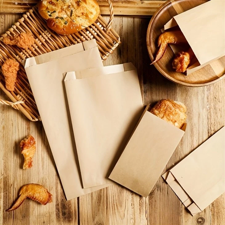 brown kraft bags