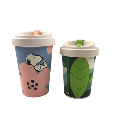 Custom Bamboo Fiber Cup